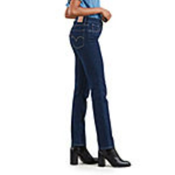 Levi's® Water<Less™ Womens 724™ High Rise Straight Jeans - Picture 3 of 3